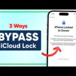 How to Bypass iCloud Lock on iPhone (iPhone Locked to Owner) | 3 Easy Methods