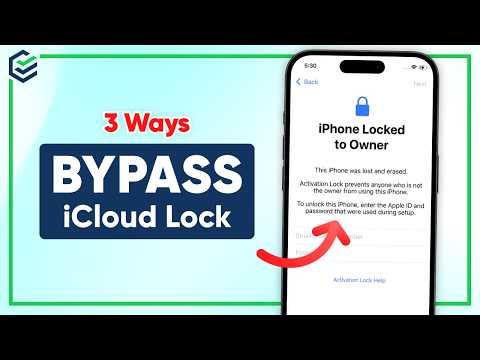 How to Bypass iCloud Lock on iPhone (iPhone Locked to Owner) | 3 Easy Methods