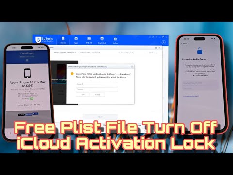 Free Unlock Activation Lock With 3uTools plist File – iCloud Activation Unlock 2025
