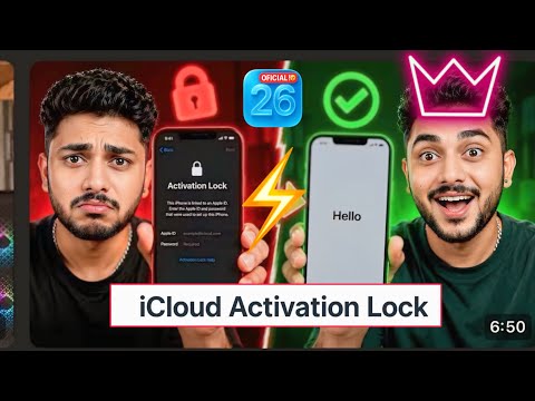 🔥 NEW VERSION ! Bypass Icloud Lock Apple ID Unlocking 2026 (IOS 26.5+ / iphone X-14/ SIGNAL ON !