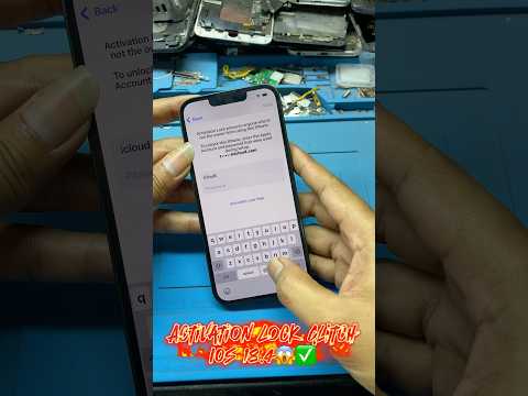 iPhone 13 iCloud Activation Lock Glitch on iOS 18.4! 😱✅ (Must See Hack!) #icloud #iphone