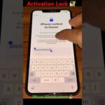 🔓Removal activation lock 🔐 iPhone/iPad iCloud unlock #foryou #icloudking #apple #shorts #tutorial