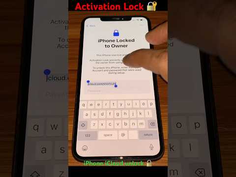 🔓Removal activation lock 🔐 iPhone/iPad iCloud unlock #foryou #icloudking #apple #shorts #tutorial