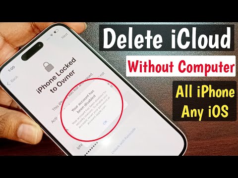Delete iCloud Without Computer 100% Works All iPhone & any iOS 2025