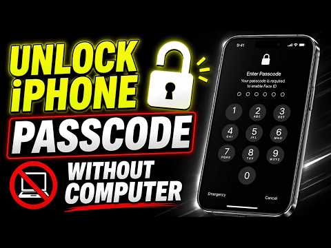 How to Unlock iPhone Passcode without Computer – 2026