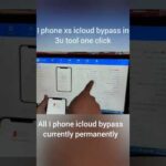iphone xs icloud bypass 3utool one click