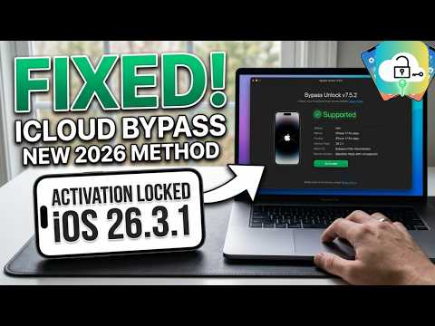 iOS 26.3.1 Bypass iCloud Activation & Locked to Owner Supported (iPhone X – 17 Pro Max)