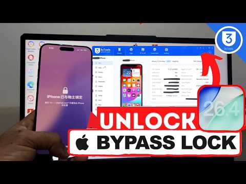 iOS 26.5 & IOS 26.4 ⚡️iCloud Bypass FREE – How to Unlock Activation Lock with 3uTools [No Apple ID]✅