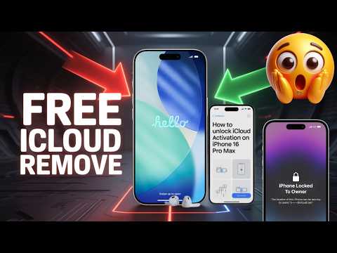 iPhone iCloud Removal FREE ✅ New Working Method (2026)