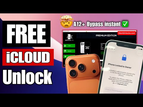 FREE Unlock iPhone Locked To Owner || Iremoval Pro Charity Edition Free A12+ iCloud Bypass