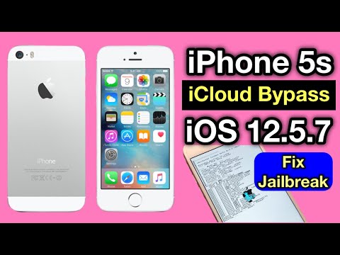 iPhone 5s iCloud Bypass Fix Jailbreak error iOS 12.5.7 BY FREE iCloud Bypass Tool 2026
