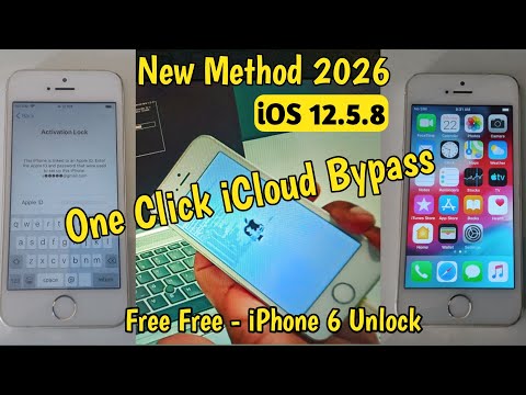How To iPhone 6 iCloud Unlock – iPhone 6 iOS 12.5.8 iCloud Bypass Free 2026