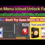 Open Menu icloud unlock Iphone 11 to 17 Pro Max iOS 26.x FMI off 100% Failed | Unlock Tool 2026
