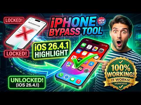iOS 26.4 iCloud Bypass: FULL SIGNAL (CALLS/SMS/DATA) FIXED! ✅ One-Click Tutorial 📲