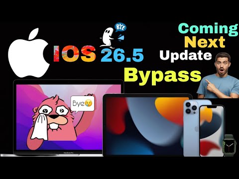 Ready IOS 26.5 iCloud Bypass iPad Watch iPhone Parmanent Unlock Coming 🔥 Any Problem One Solution ⭐