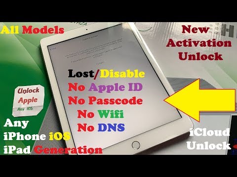 Unlock iCloud Activation Lock✔ Without Apple ID/DNS/WIFI/Tool✔ All Models iPad/iPhone iOS✔