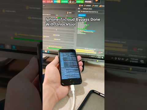 iphone 7 icloud Bypass Done with Unlocktool #gsmtaimurteam #iphone7plus #iphone #mobilephone #tech