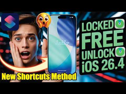 iPhone iOS 26.4 iCloud Bypass FREE 🔥 New Shortcuts Method (2026)