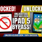 IPAD 5 Generation Icloud bypass with UnlockTool  Easy Way Unlock ipad ⁠easy