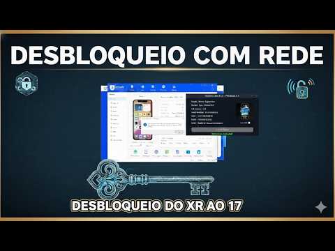 DESBLOQUEIO DE iPHONE XR-17 PRO MAX TODOS IOS 2026! 🔥 PAGAMENTO APOS?