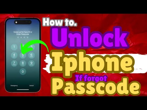 How to unlock iPhone if forgot passcode without iCloud