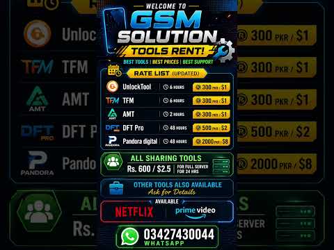 Unlock Tool | DFT pro Tool Rent | Pandora Tool | how to bypass iphone #iphoneicloud