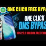 iPhone iCloud Bypass FREE 🔥 One Click DNS Method Working 2026
