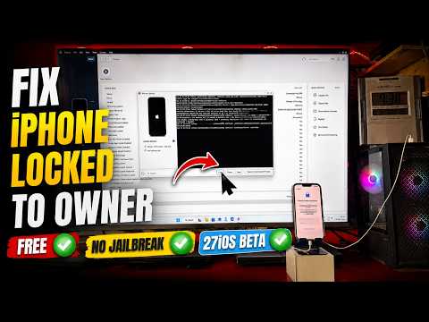 🔓 FREE iCloud Activation Lock Removal with iOS 27 | iPhone Locked to Owner Fix 2026 ✅