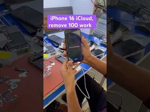 iPhone 16 unlock iCloud, remove #iphone16 #iPhone16unlockiCloud #icloudbypass remove #iphoneup￼ ￼￼￼