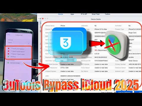 iCloud Activation Lock Bypass With 3uTools 2025 – iCloud Unlock On iPhone 12
