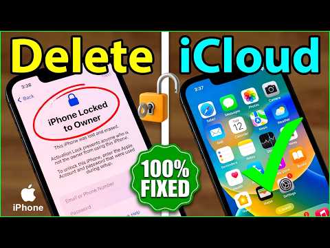 Remove!! Activation Lock iCloud From iPhone Locked to Owner 2026 Without Apple ID 100% Fixed All iOS