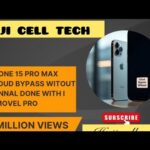 iPhone 15 Pro Max iCloud Bypass Without Signal 🚫📶 | iRemoval Pro Tool | Full Process Done 🔓#iphone