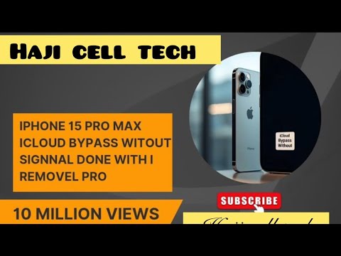 iPhone 15 Pro Max iCloud Bypass Without Signal π«πΆ | iRemoval Pro Tool | Full Process Done π#iphone
