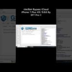 ปลดล็อค Bypass iCloud iPhone 7 Plus iOS 15.8.8 By EFT Pro 👑