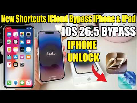 New Shortcuts iCloud Bypass iPhone & iPad | Full Guide 2026