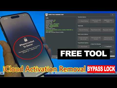 How to Unlock iCloud iOS with 3uTools FREE ✅[iOS 26.5] Bypass Activation Lock [No Apple ID] 🔥