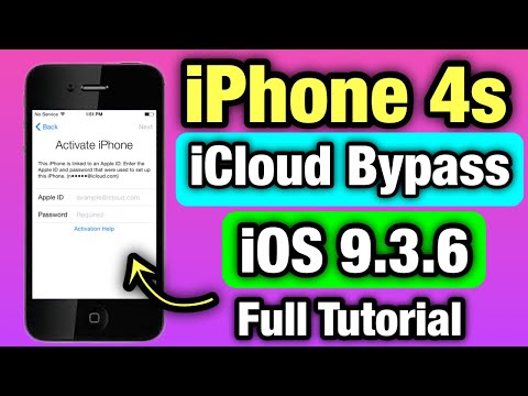iPhone 4s iCloud Bypass iOS 9.3.6 Full Tutorial