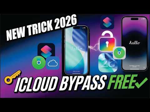 Full New Trick🔥 iPhone Shortcuts iCloud Bypass Free | iOS 18.6.2 & iOS 26 ✅ Remove Apple ID