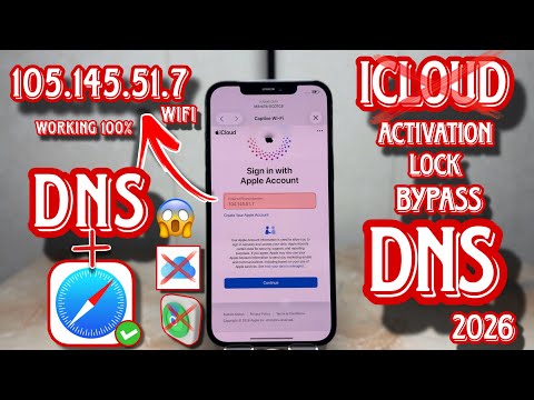 iPhone Unlock iCloud Activation Lock Bypass DNS – New DNS Bypass iCloud 2026