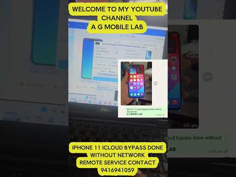 iphone 11 icloud bypass without network Unlock by #agmobilelab #shorts #mobilerepairing