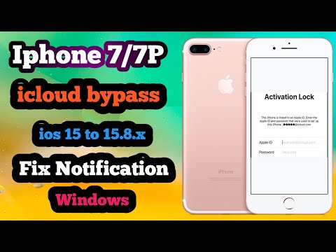 Iphone 7,7Plus icloud bypass Hello Screen ios15.xx Unlocktool