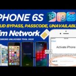 iPhone 6s 6Plus 6splus icloud Bypass Sim  Network Working Unlock Tool 2025 Easy Method 100% Done