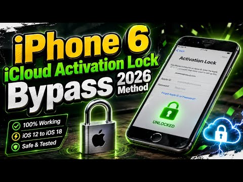 iPhone 6 iCloud Activation Lock Bypass 2026 – Working Method!