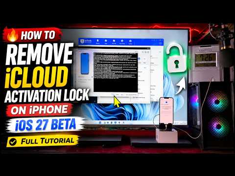 FREE 🔥How to Remove iCloud Activation Lock on iPhone iOS 27 Beta | Full Tutorial