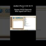 ปลดล็อค iPhone 8 iOS 16.7.11 ✅ Bypass iCloud Passcode With Signal 💯 EFT Pro 👑