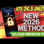 New iPhone iCloud Unlock Method 2026 🔓 FREE Activation Lock Fix | iPhone & iPad Guide