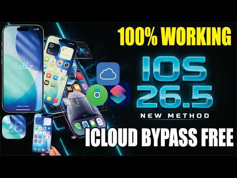 New iPhone iCloud Unlock iOS 26.5 | Free Bypass Method 2026