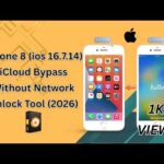 iPhone 8 iOS 16.7.14 iCloud Bypass Without Network Unlock Tool 2026 🔥 Full Guide