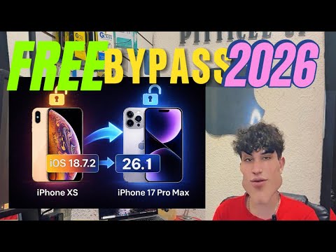 DESBLOQUEO ICLOUD iOS 26 IPHONE GRATIS ENERO 2026 FREE BYPASS
