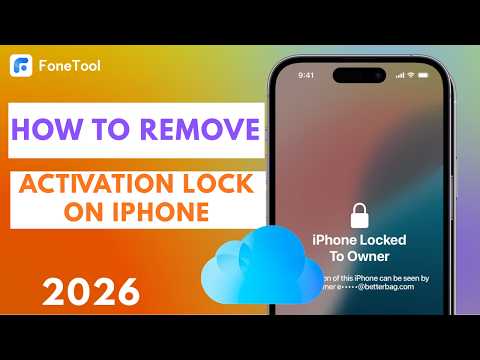 iPhone Locked to Owner?✅How to Remove Activation Lock on iPhone 2026🔓
